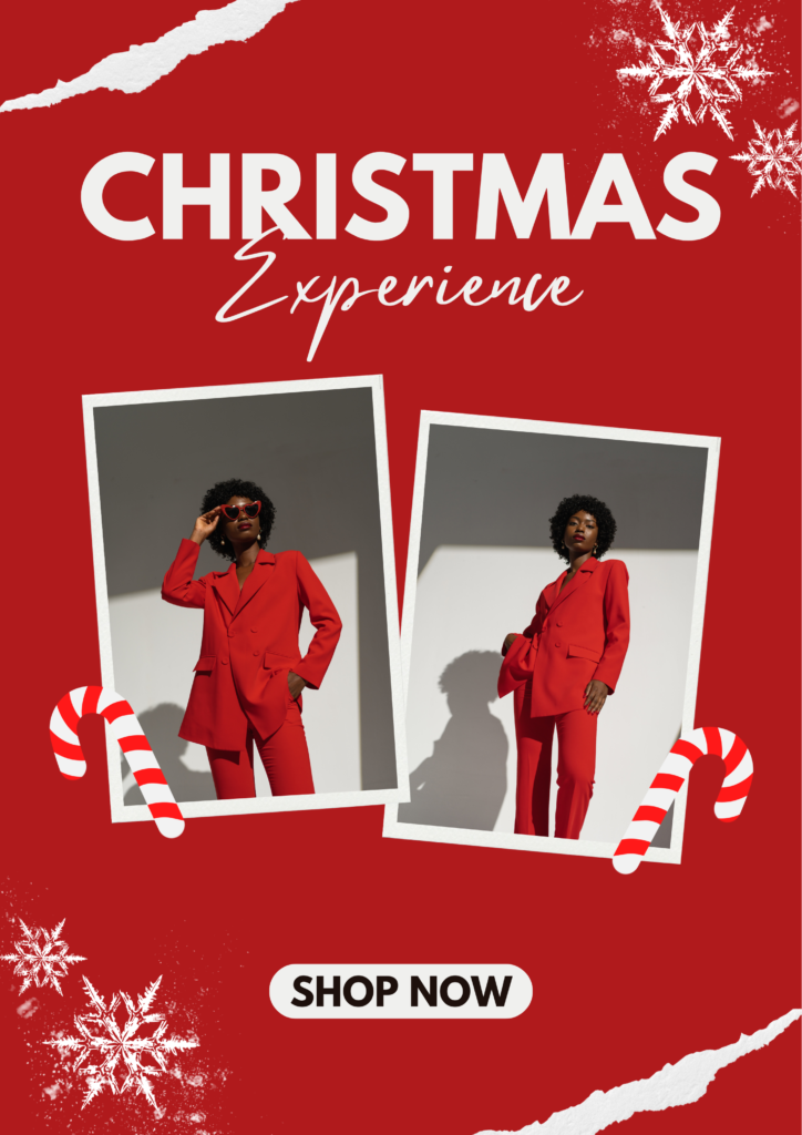 Grafica Fotografica Ecommerce Moda a tema Natalizio 