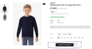 scheda prodotto con CTA bene in vista
